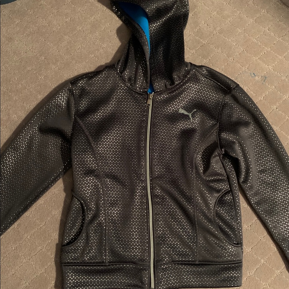 Puma zip-up sweatshirt